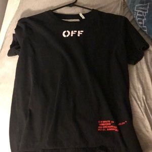 Off white tee